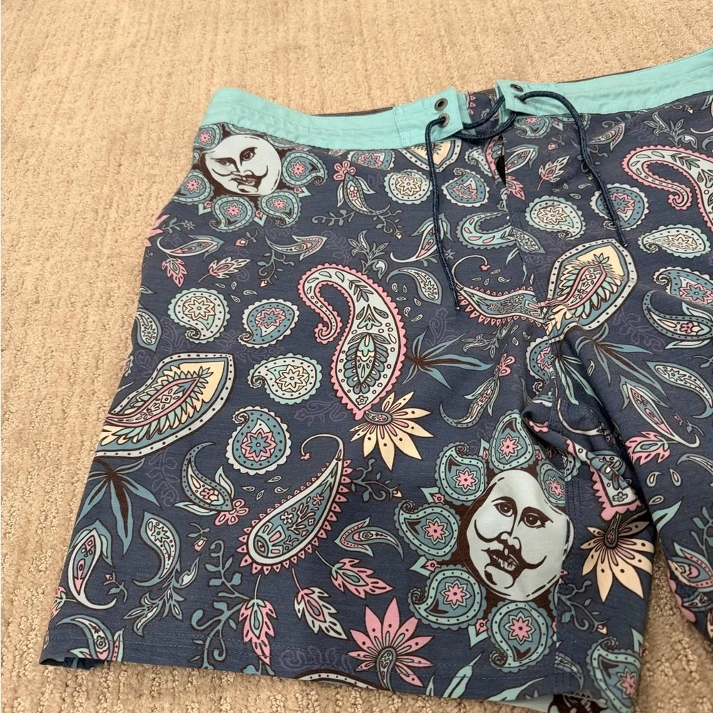 O'Neill OG CRUZER 18'' Blue Indigo Paisley Board Shorts